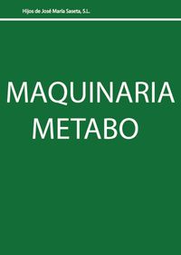 10.MAQUINARIA METABO